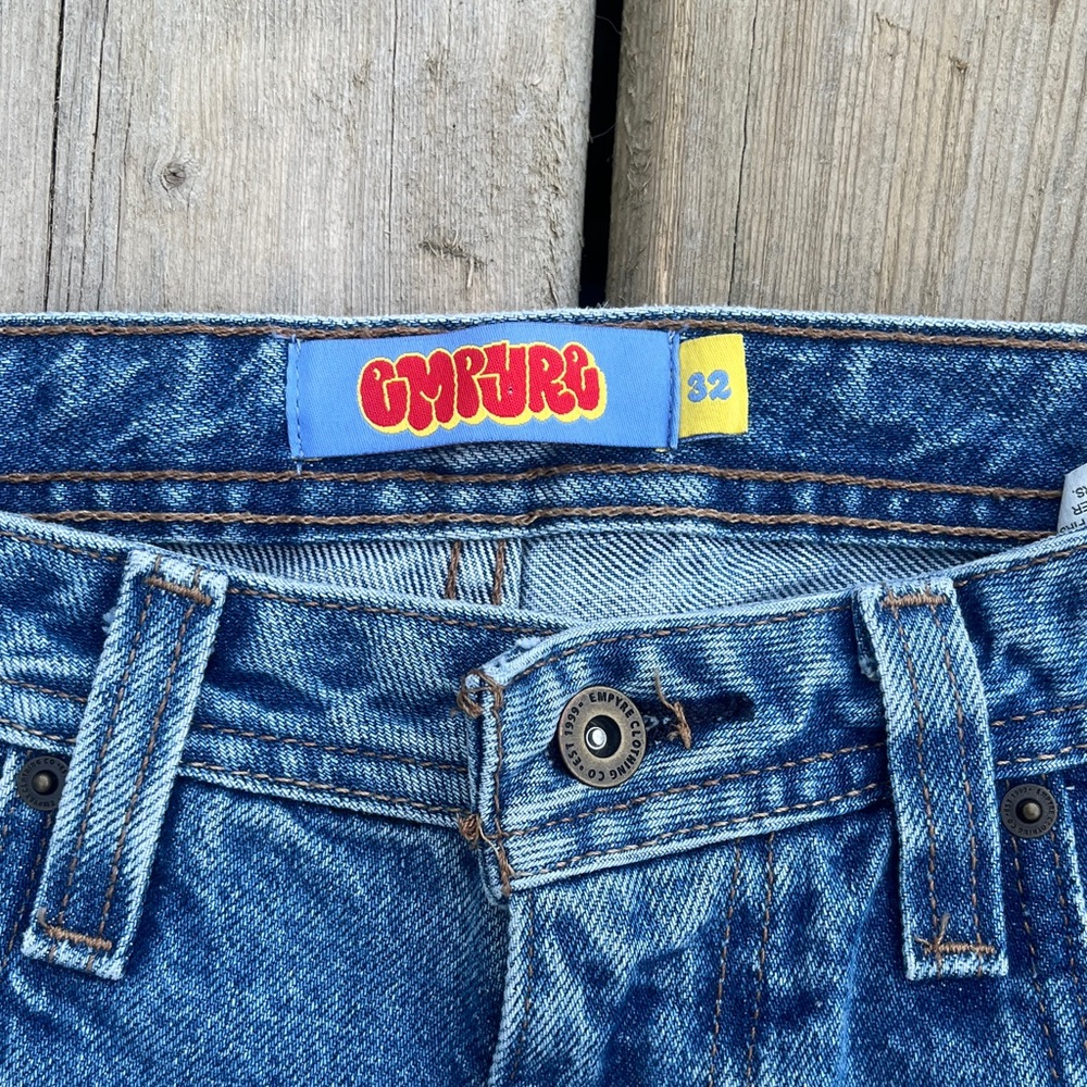 Empyre Relax Fit Baggy Jeans Size 32 Y2K Vibes - Picture 4 of 13